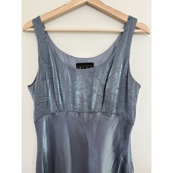 Alex Evenings Vtg Prom Dress Iridescent Etherial Fairy Y2K Regencycore Sz 12 - Picture 2 of 7
